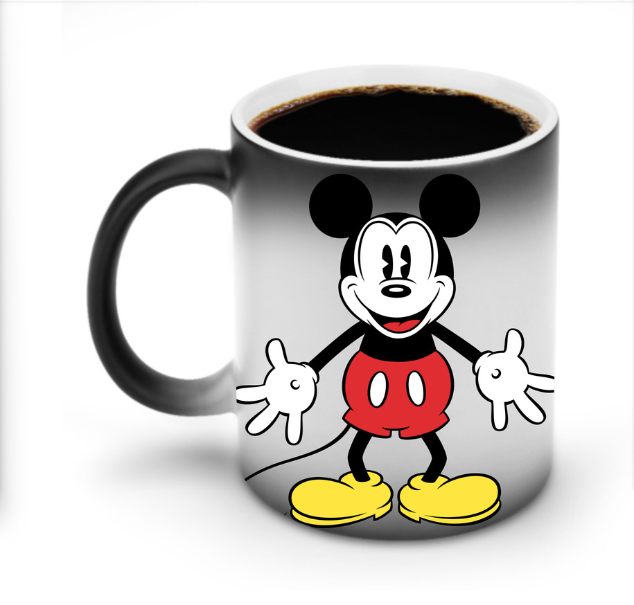 ミッキーマウス Mickey Mouse 温度変色マグカップ