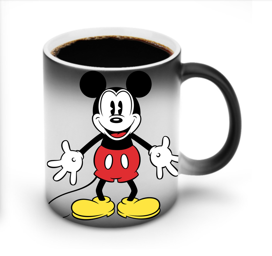 ミッキーマウス Mickey Mouse 温度変色マグカップ