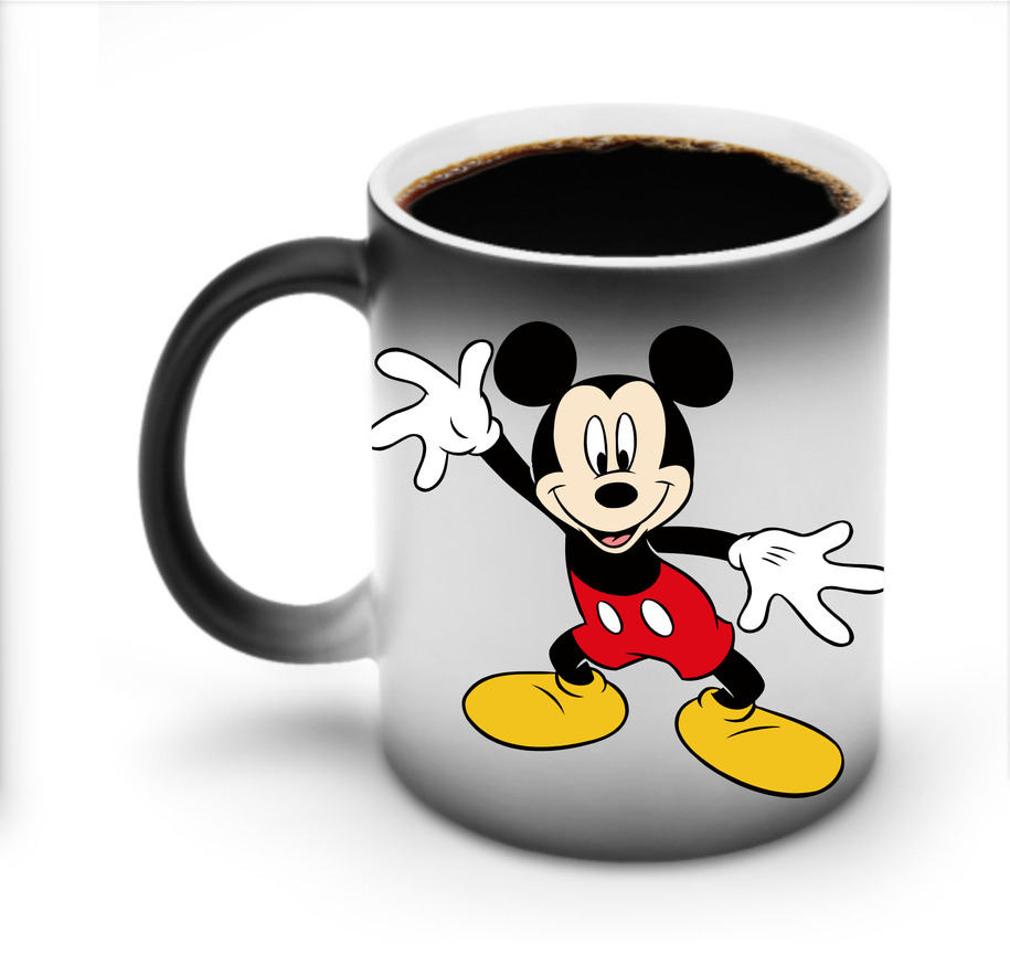 ミッキーマウス Mickey Mouse 温度変色マグカップ