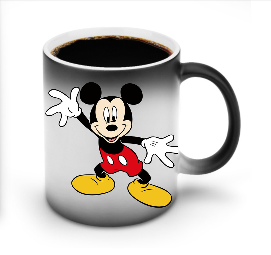 ミッキーマウス Mickey Mouse 温度変色マグカップ