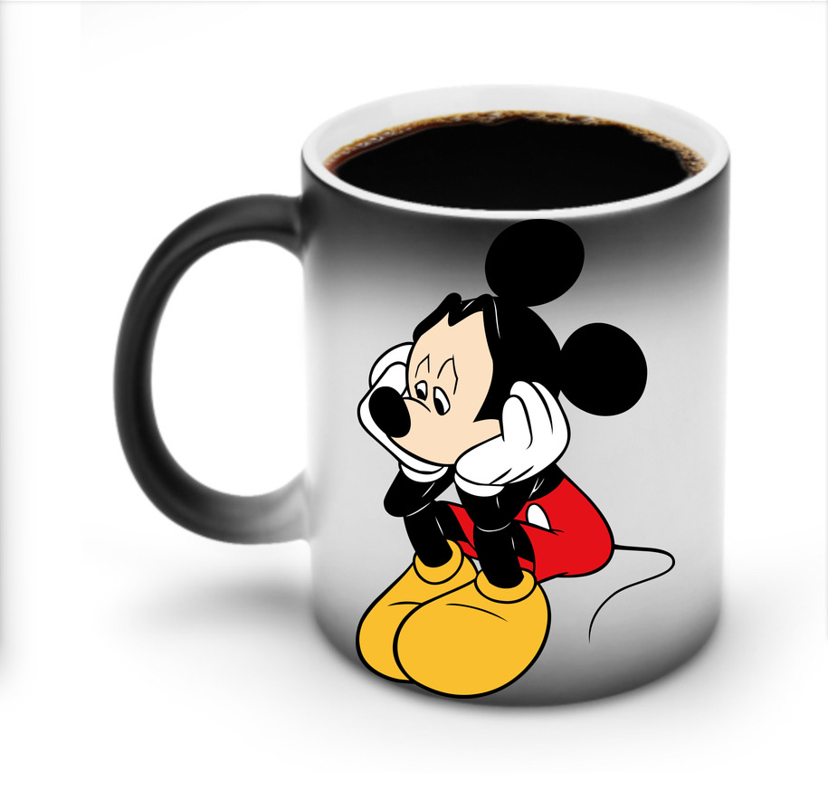 ミッキーマウス Mickey Mouse 温度変色マグカップ