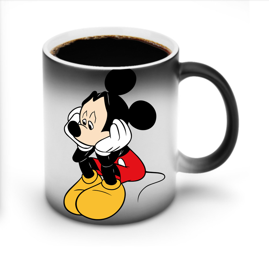 ミッキーマウス Mickey Mouse 温度変色マグカップ