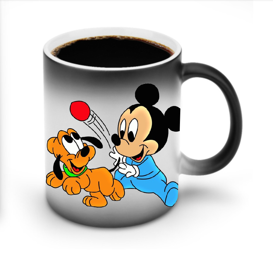 ミッキーマウス Mickey Mouse 温度変色マグカップ