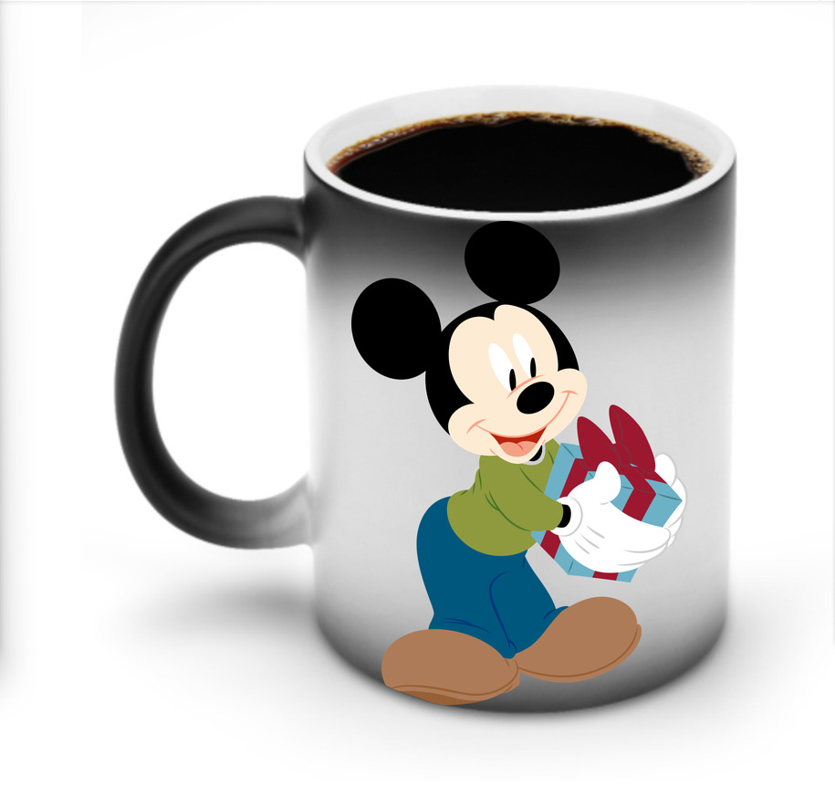 ミッキーマウス Mickey Mouse 温度変色マグカップ