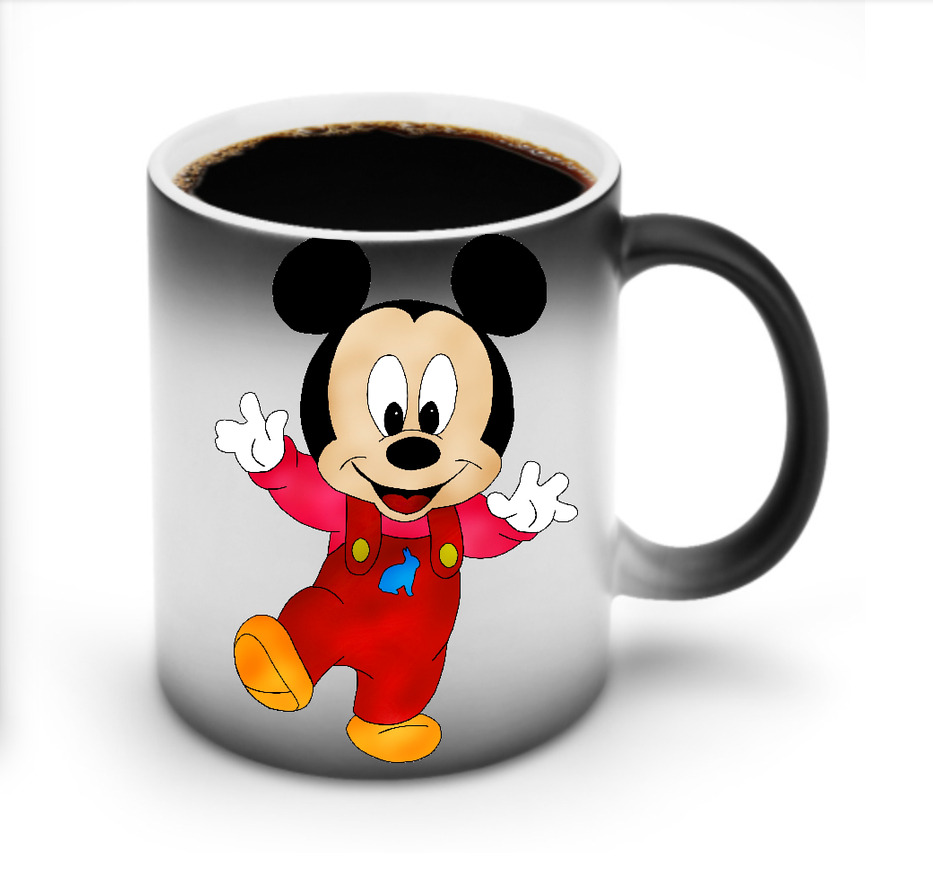 ミッキーマウス Mickey Mouse 温度変色マグカップ