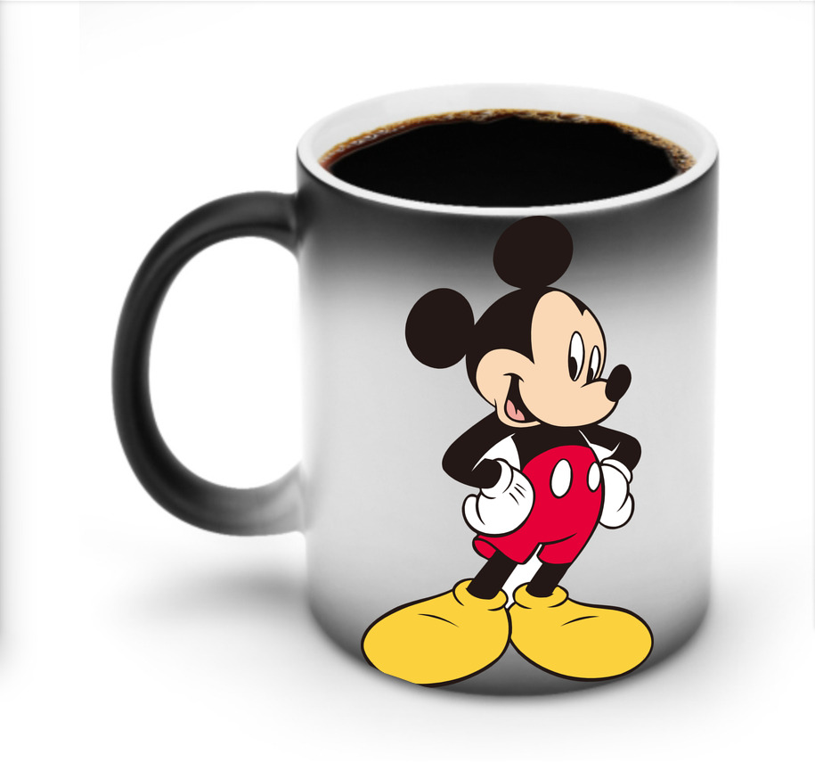 ミッキーマウス Mickey Mouse 温度変色マグカップ