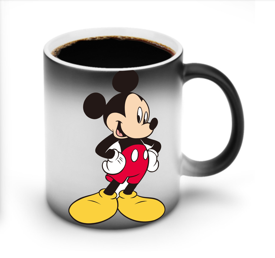 ミッキーマウス Mickey Mouse 温度変色マグカップ
