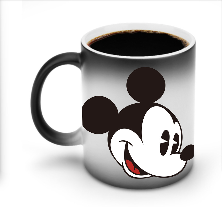 ミッキーマウス Mickey Mouse 温度変色マグカップ