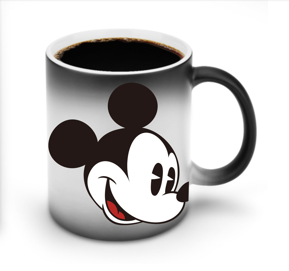ミッキーマウス Mickey Mouse 温度変色マグカップ