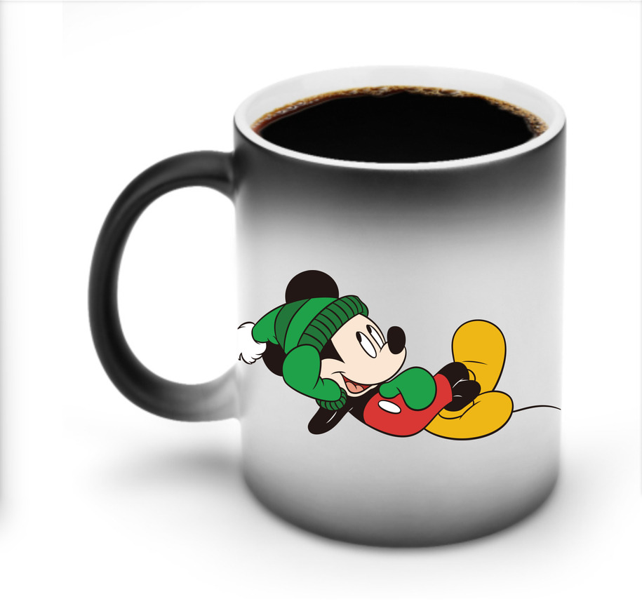 ミッキーマウス Mickey Mouse 温度変色マグカップ