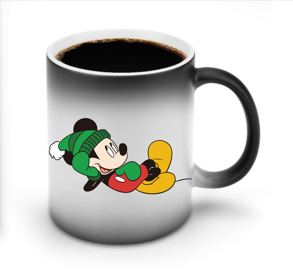 ミッキーマウス Mickey Mouse 温度変色マグカップ