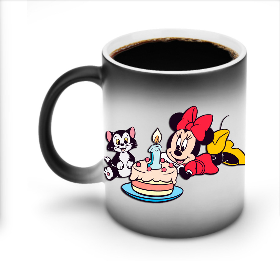 ミッキーマウス Mickey Mouse 温度変色マグカップ