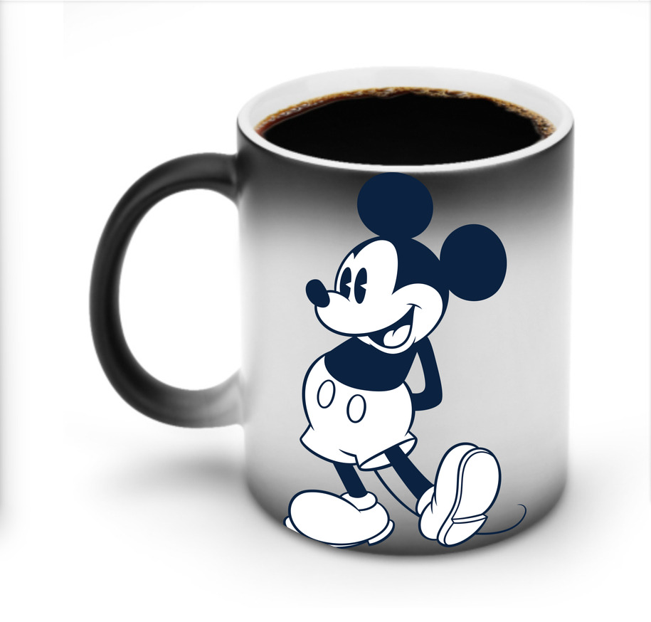 ミッキーマウス Mickey Mouse 温度変色マグカップ