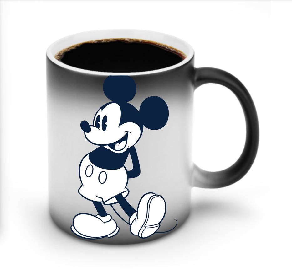 ミッキーマウス Mickey Mouse 温度変色マグカップ