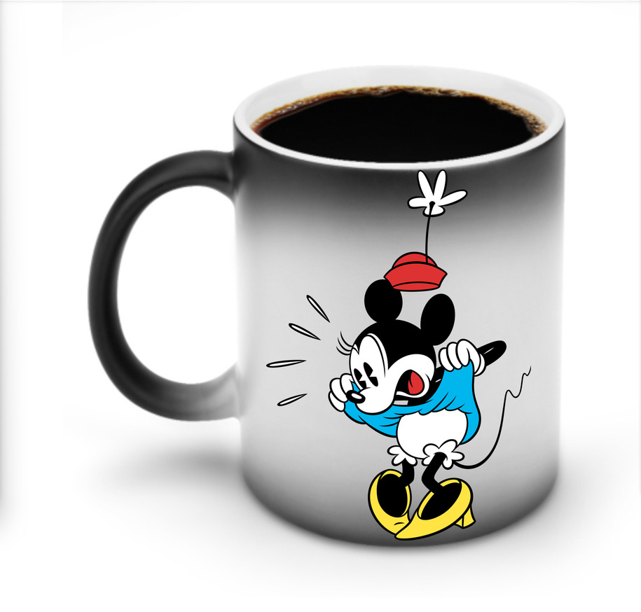 ミッキーマウス Mickey Mouse 温度変色マグカップ