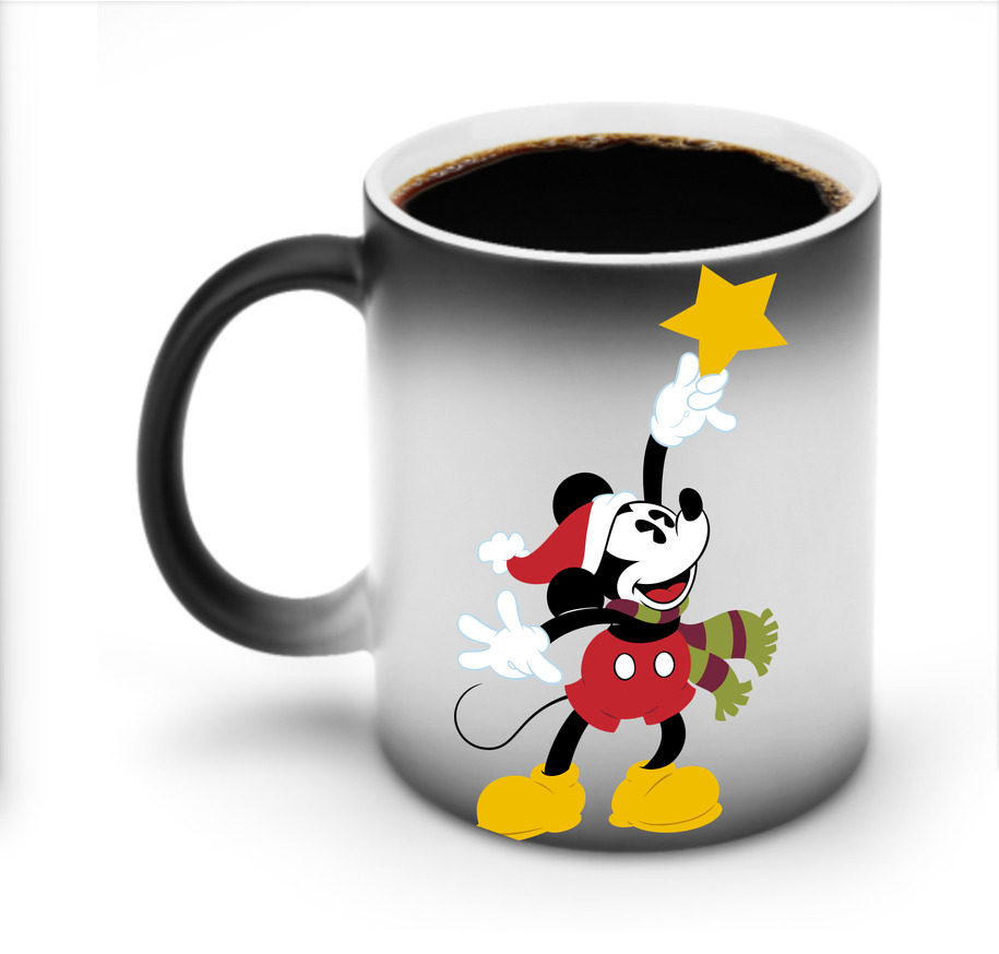 ミッキーマウス Mickey Mouse 温度変色マグカップ