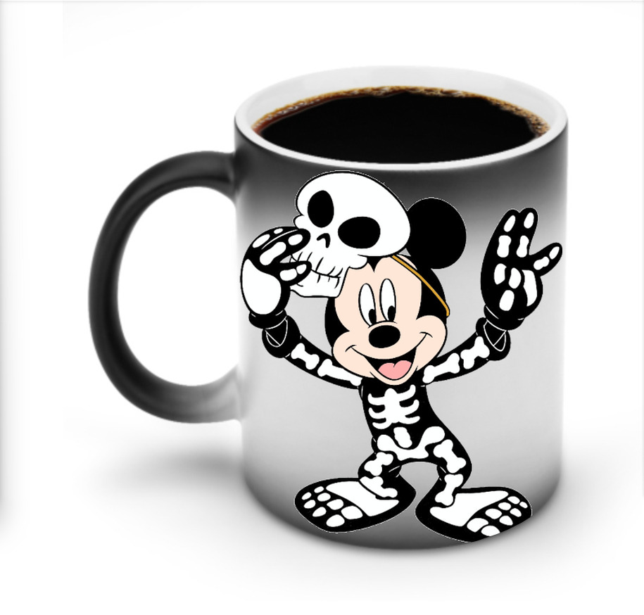 ミッキーマウス Mickey Mouse 温度変色マグカップ