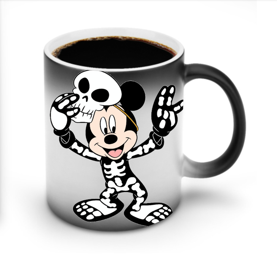 ミッキーマウス Mickey Mouse 温度変色マグカップ