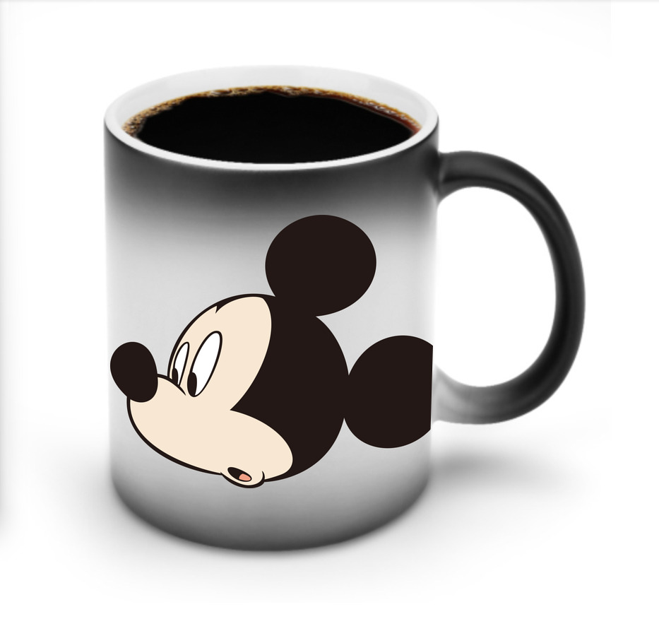 ミッキーマウス Mickey Mouse 温度変色マグカップ
