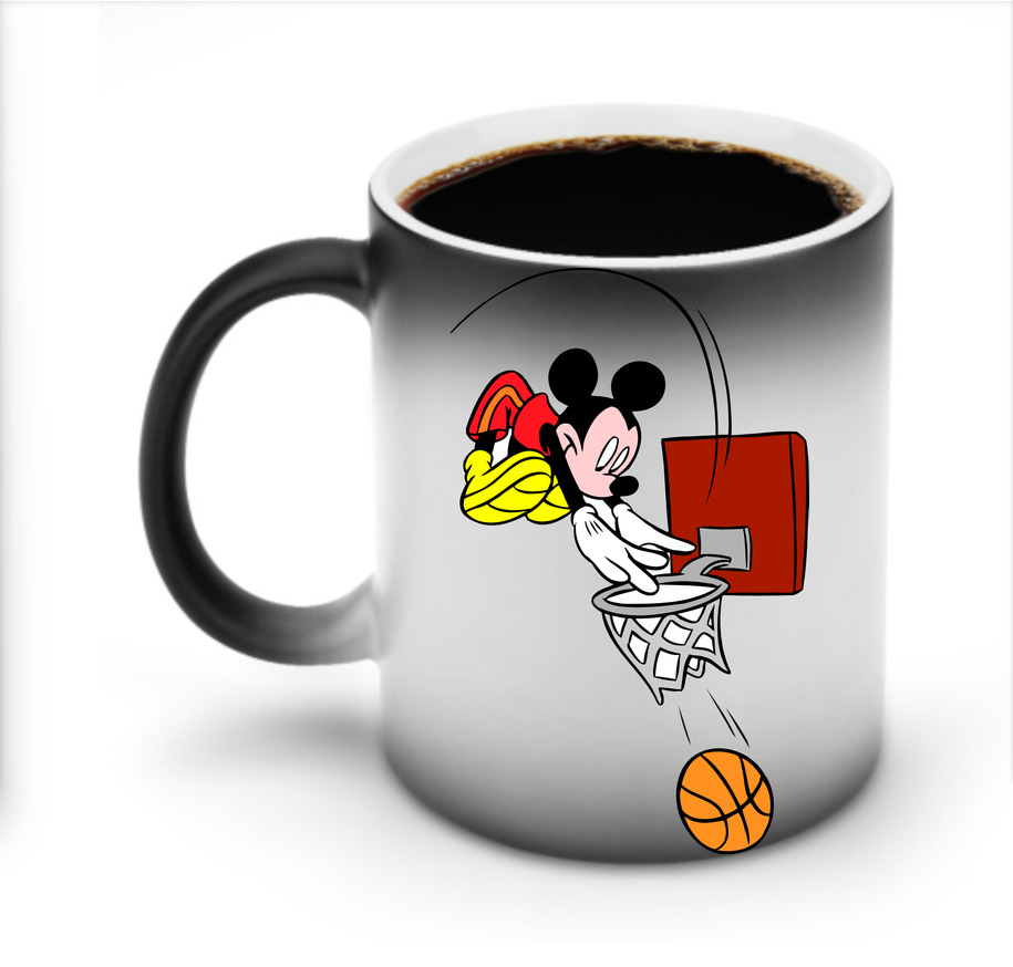 ミッキーマウス Mickey Mouse 温度変色マグカップ