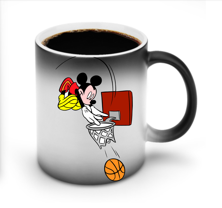 ミッキーマウス Mickey Mouse 温度変色マグカップ