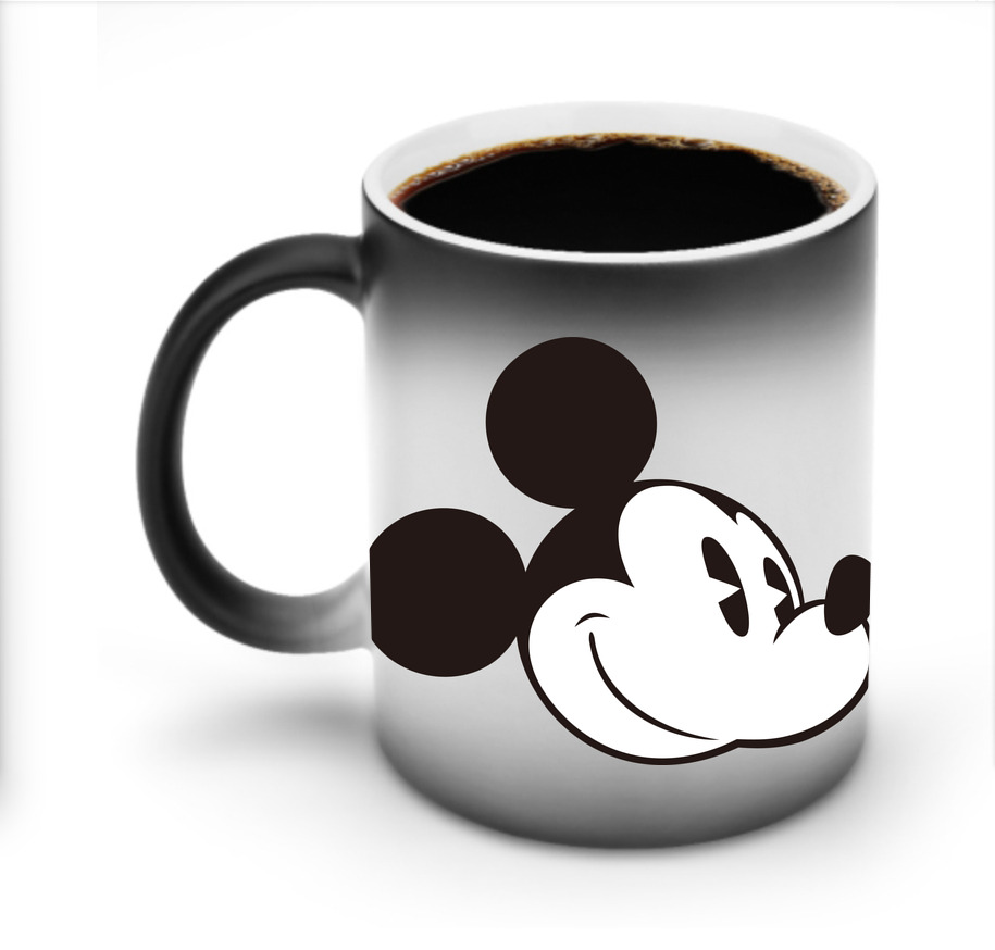 ミッキーマウス Mickey Mouse 温度変色マグカップ