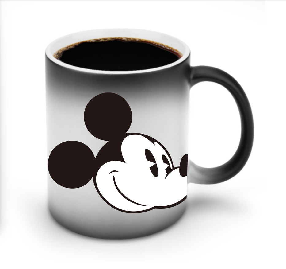 ミッキーマウス Mickey Mouse 温度変色マグカップ