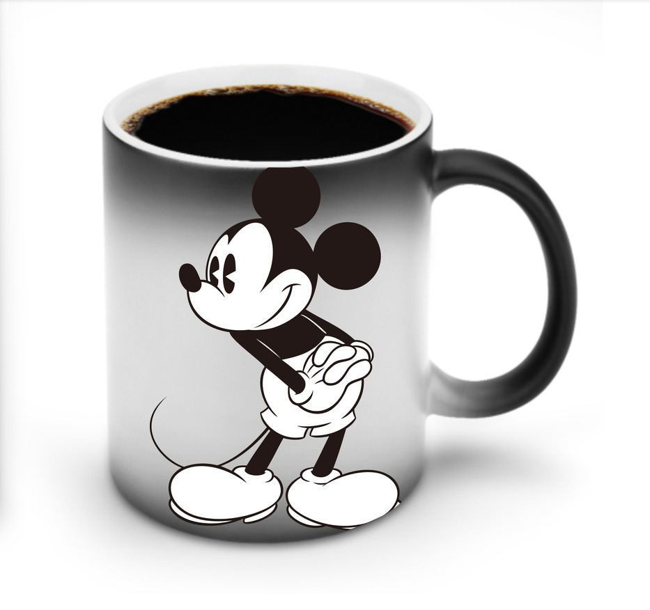 ミッキーマウス Mickey Mouse 温度変色マグカップ