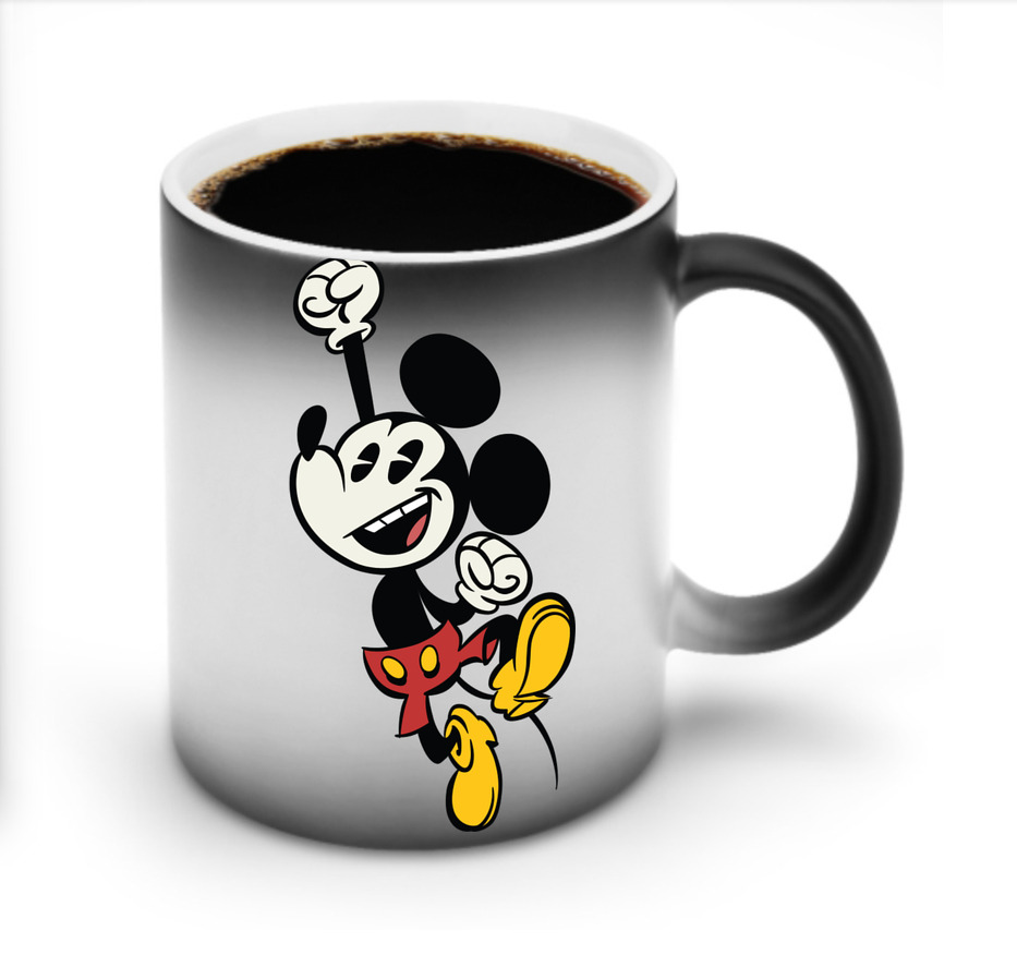 ミッキーマウス Mickey Mouse 温度変色マグカップ