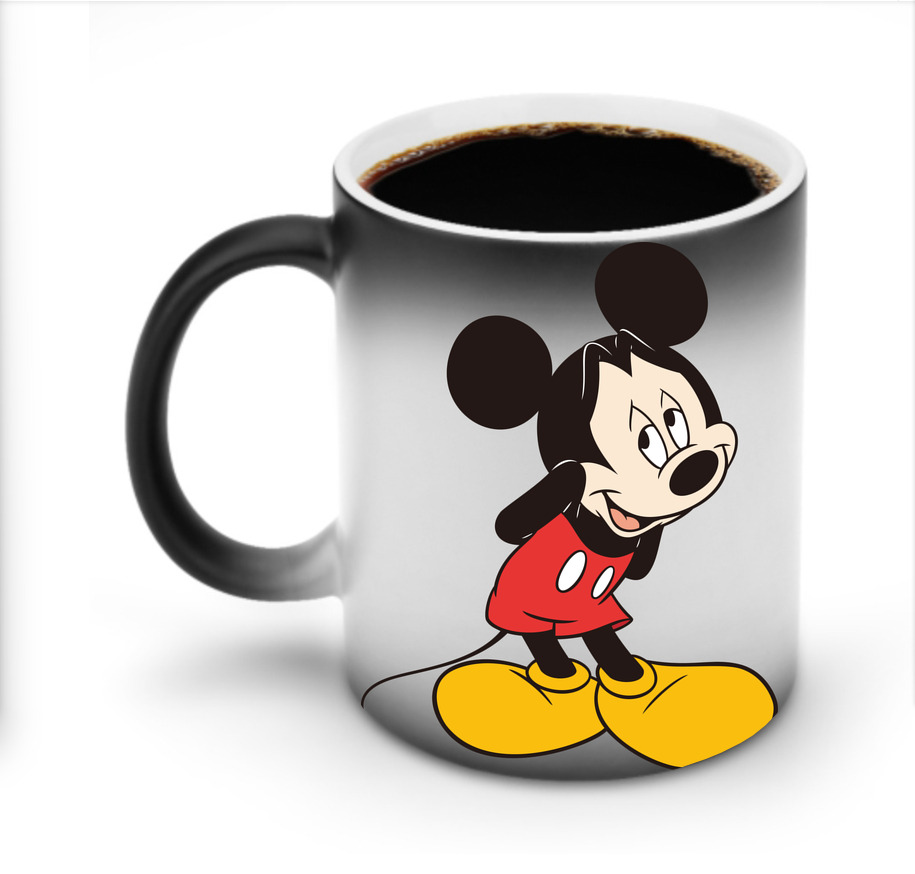 ミッキーマウス Mickey Mouse 温度変色マグカップ