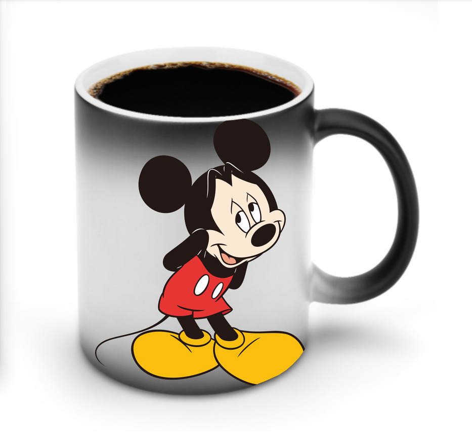 ミッキーマウス Mickey Mouse 温度変色マグカップ