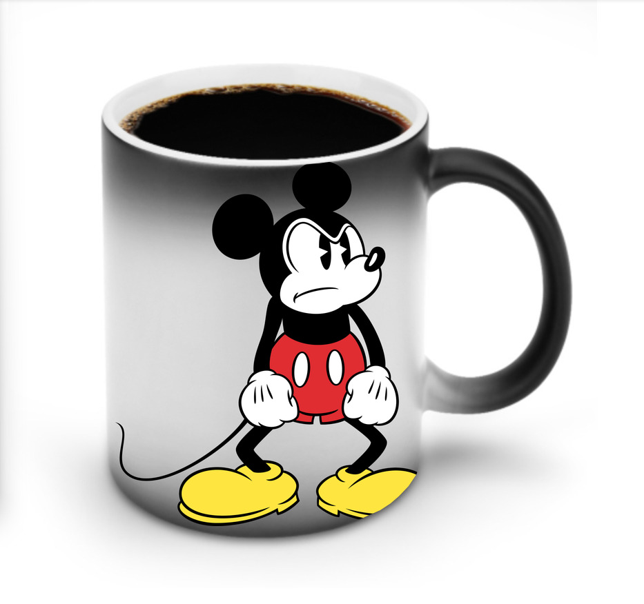 ミッキーマウス Mickey Mouse 温度変色マグカップ