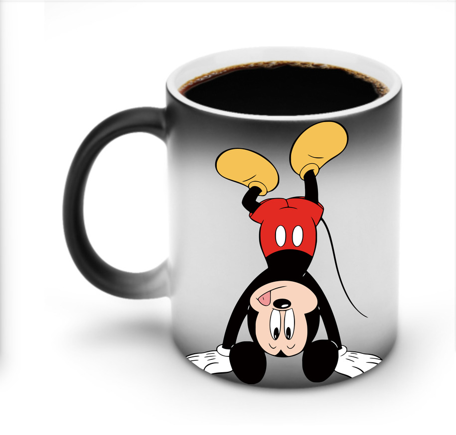 ミッキーマウス Mickey Mouse 温度変色マグカップ