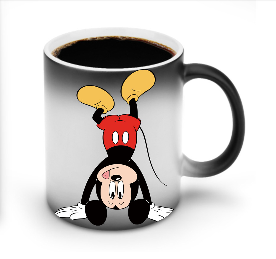 ミッキーマウス Mickey Mouse 温度変色マグカップ