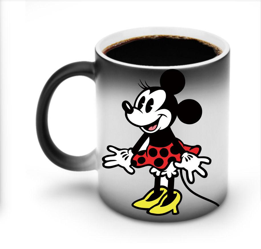 ミッキーマウス Mickey Mouse 温度変色マグカップ