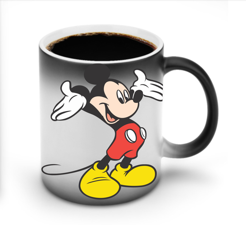 ミッキーマウス Mickey Mouse 温度変色マグカップ