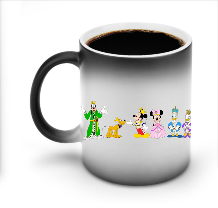 （画像用） ミッキーマウス Mickey Mouse 温度変色マグカップ
