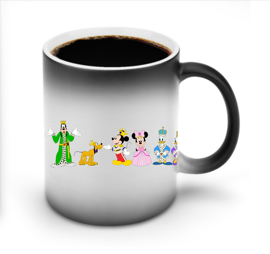 （画像用） ミッキーマウス Mickey Mouse 温度変色マグカップ