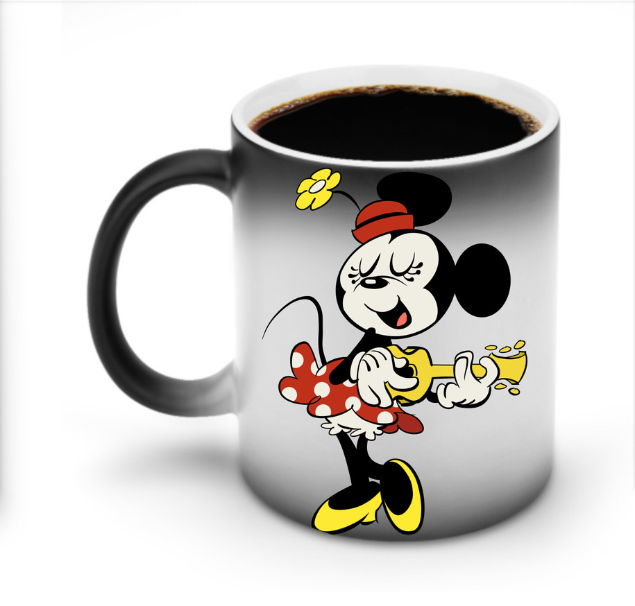 ミッキーマウス Mickey Mouse 温度変色マグカップ