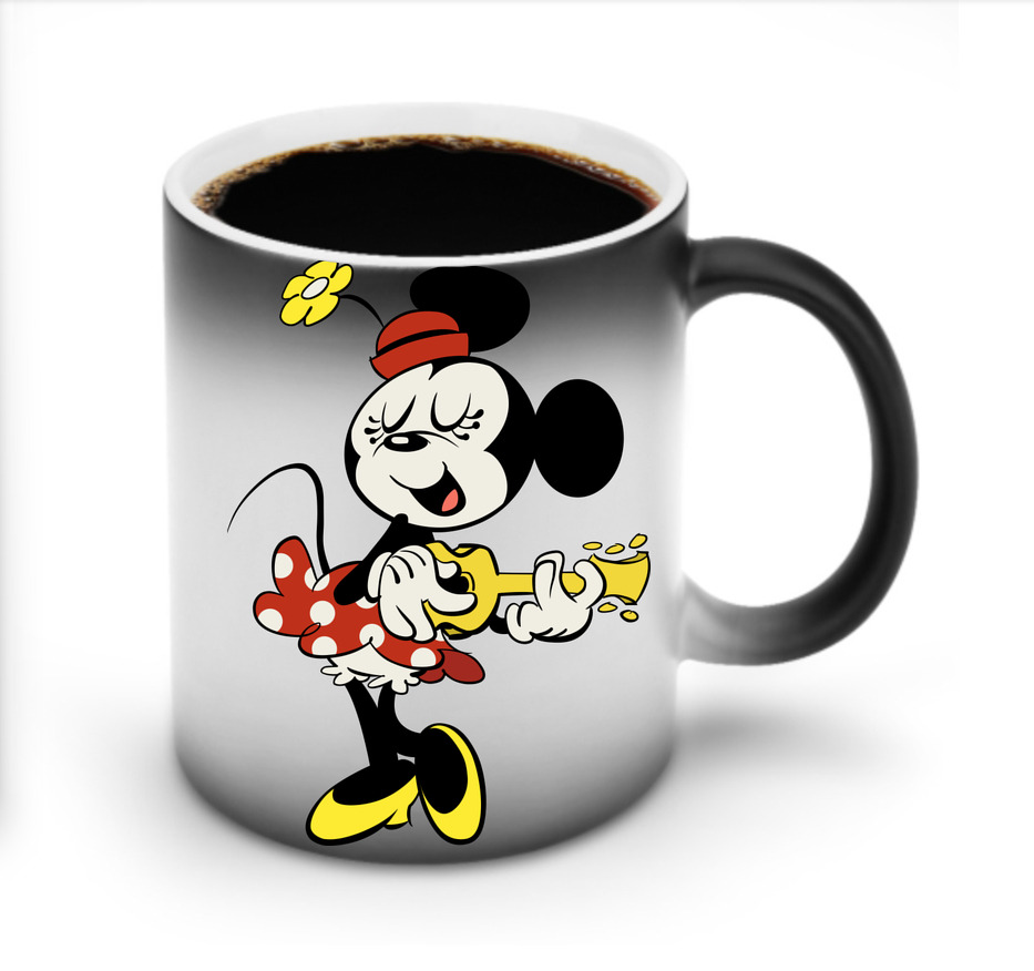 ミッキーマウス Mickey Mouse 温度変色マグカップ