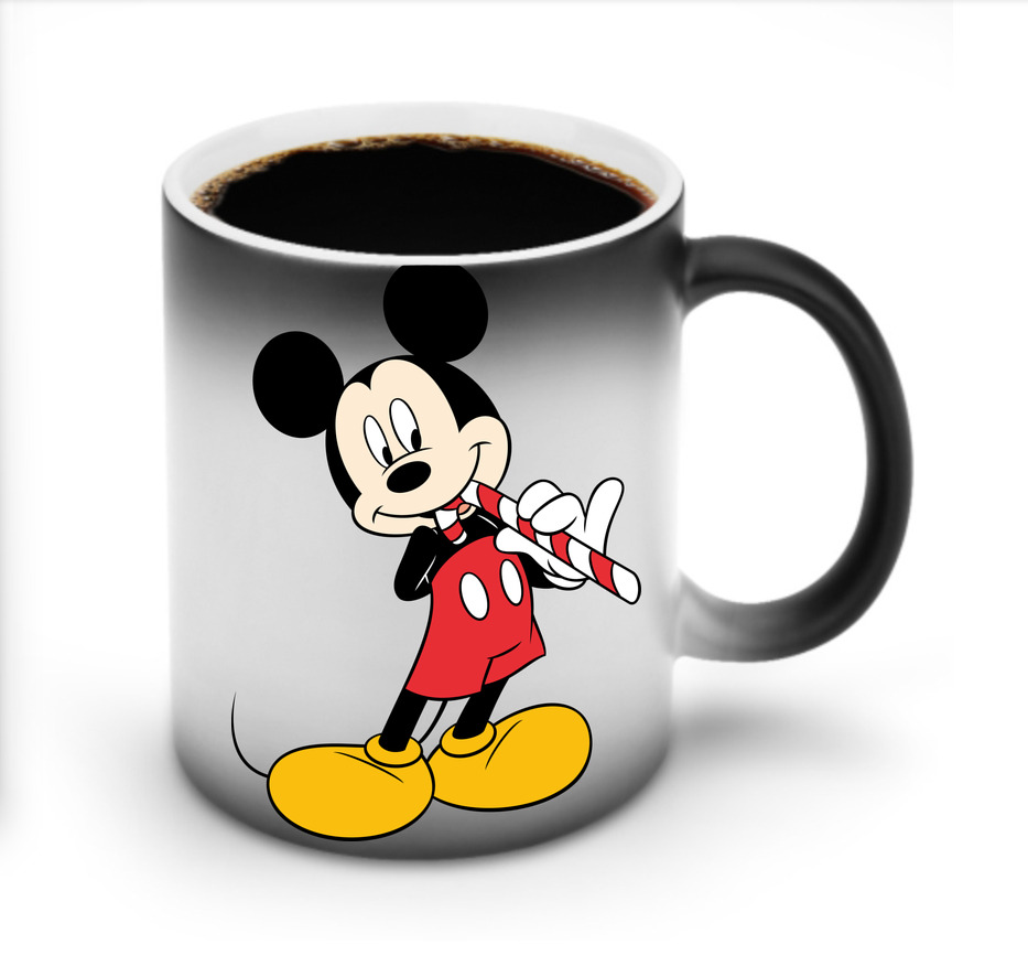 ミッキーマウス Mickey Mouse 温度変色マグカップ