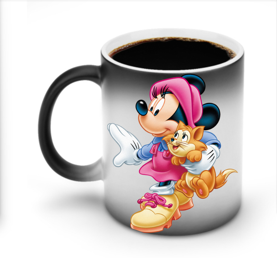 ミッキーマウス Mickey Mouse 温度変色マグカップ