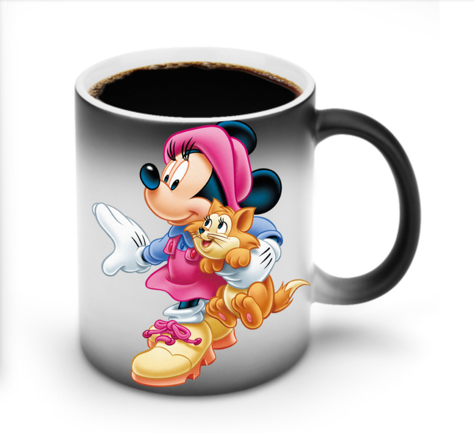 ミッキーマウス Mickey Mouse 温度変色マグカップ