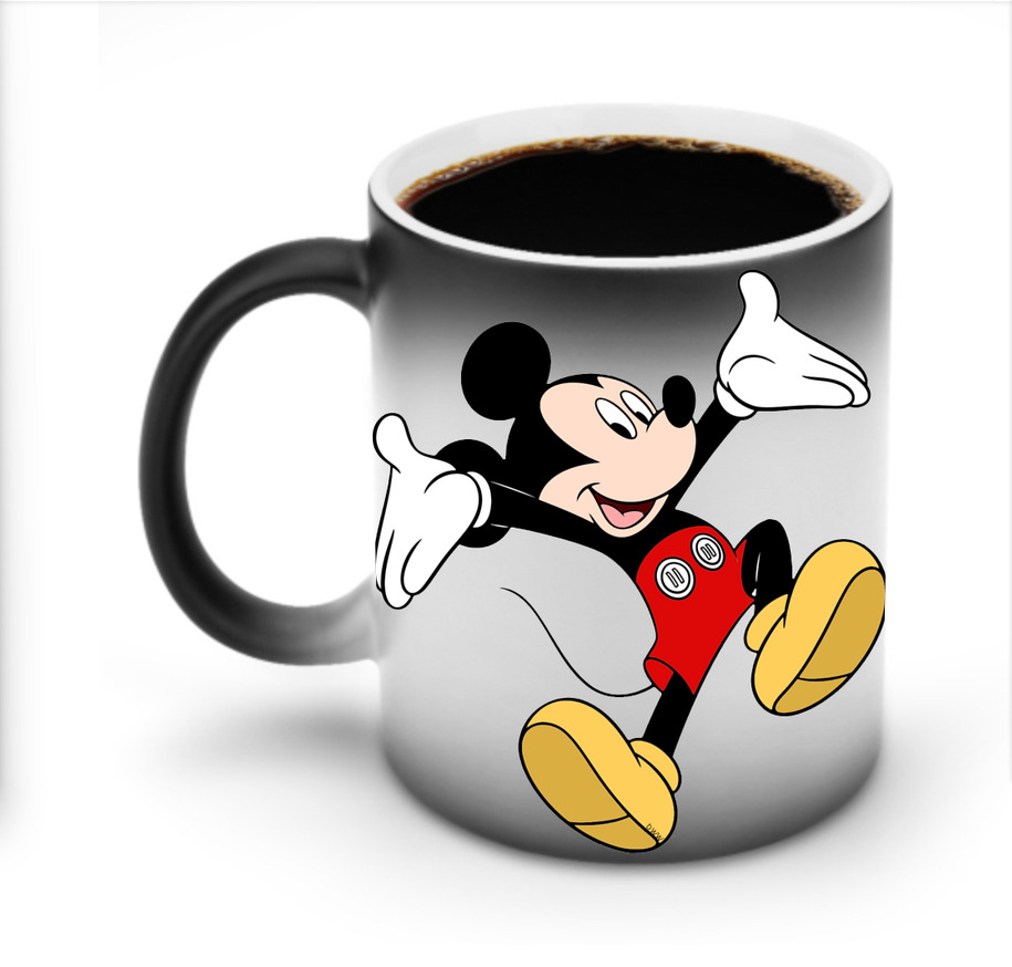 ミッキーマウス Mickey Mouse 温度変色マグカップ