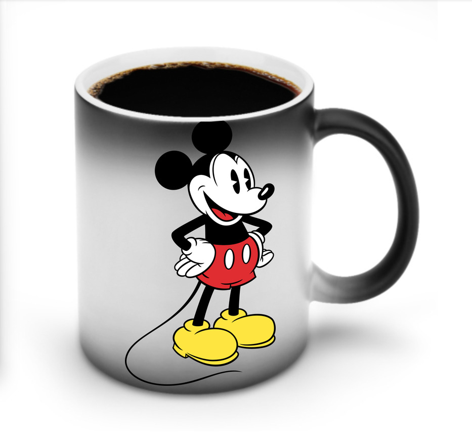 ミッキーマウス Mickey Mouse 温度変色マグカップ