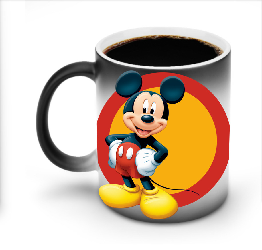 ミッキーマウス Mickey Mouse 温度変色マグカップ