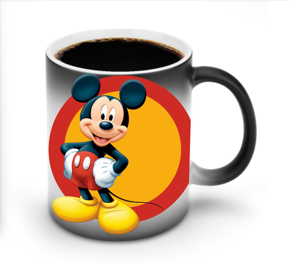 ミッキーマウス Mickey Mouse 温度変色マグカップ