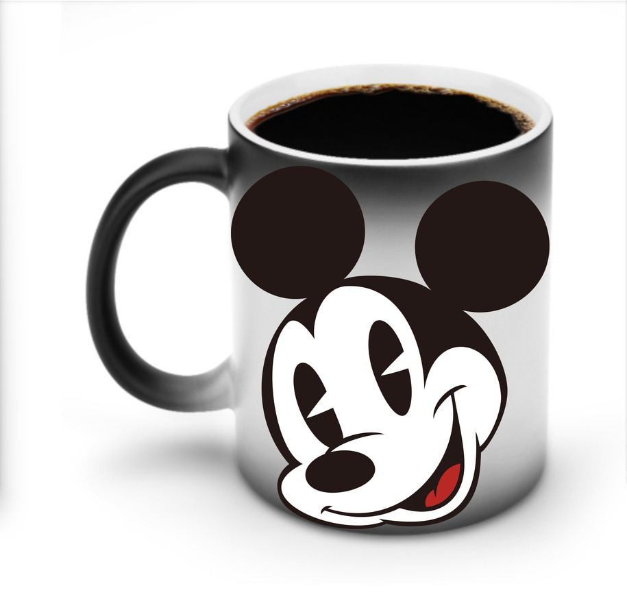 ミッキーマウス Mickey Mouse 温度変色マグカップ