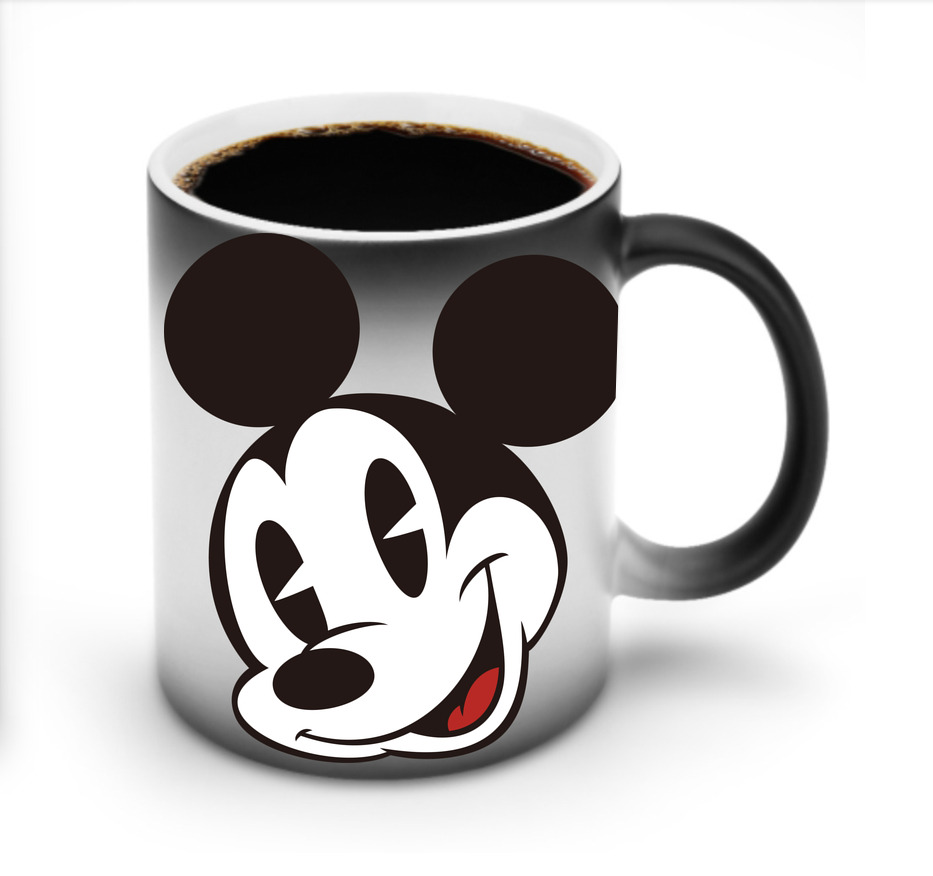 ミッキーマウス Mickey Mouse 温度変色マグカップ