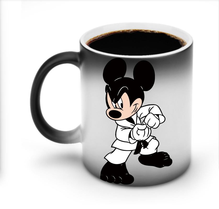 ミッキーマウス Mickey Mouse 温度変色マグカップ